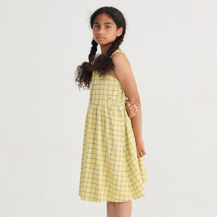 Bobo Choses Spicy Window Pane Dress