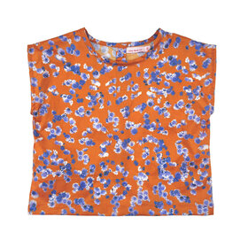 Lucky Wang Blue Wildflower Turmeric Top