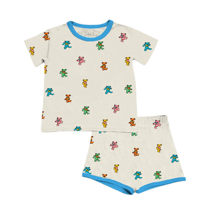 Rowdy Sprout Grateful Dead Short Set Infant