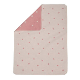 David Fussenegger Juwel Blanket Mini Hearts Pink