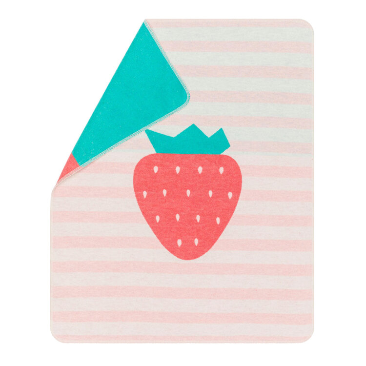 David Fussenegger Juwel Blanket Strawberry
