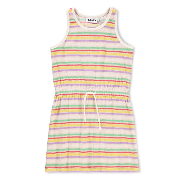Molo Pastel Stripe Cherish Tank Dress