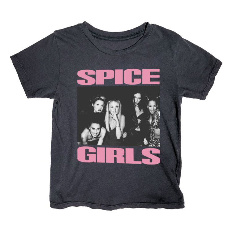 Rowdy Sprout Spice Girl S/S Black Tee