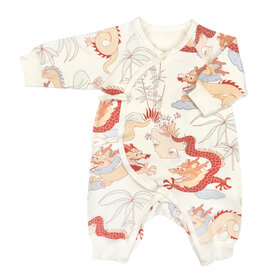Kizzu Club Dragon Lotus Romper