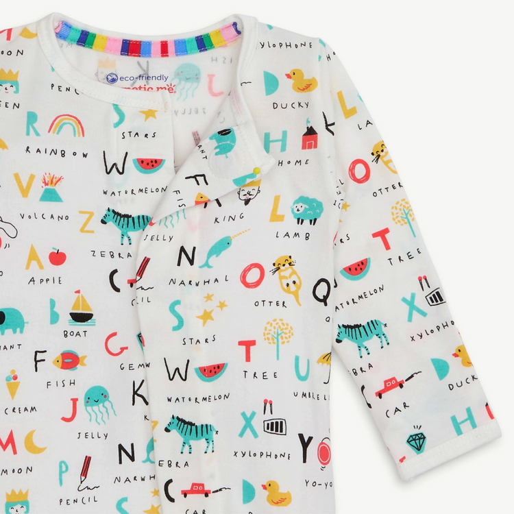 Abc Love Modal Magnetic Romper