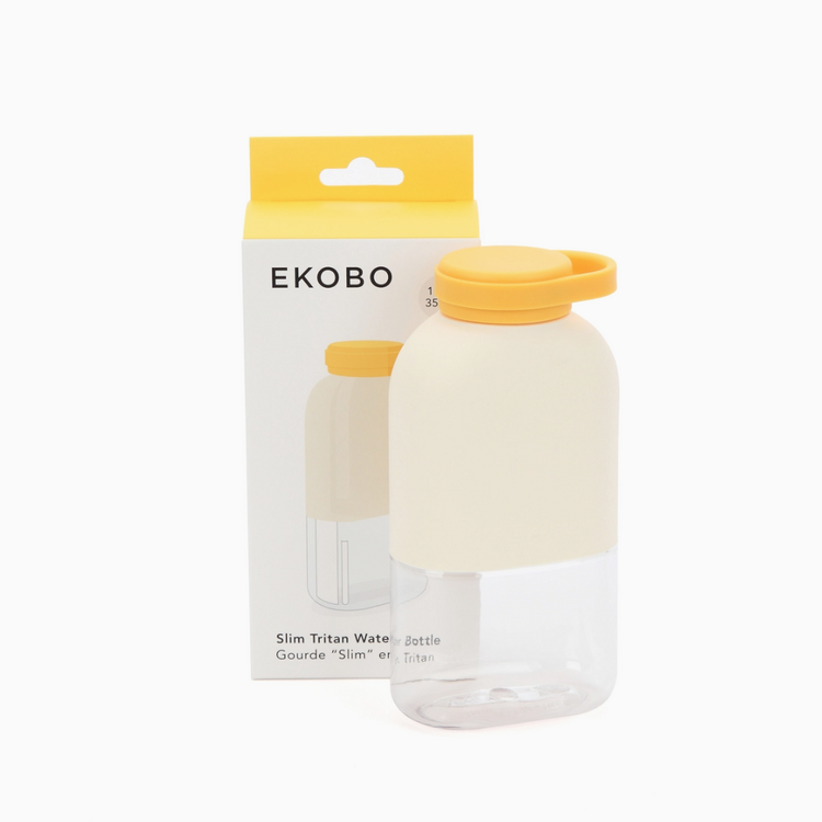 Ekobo Go Reusable Slim Water Bottle 12oz Mimosa