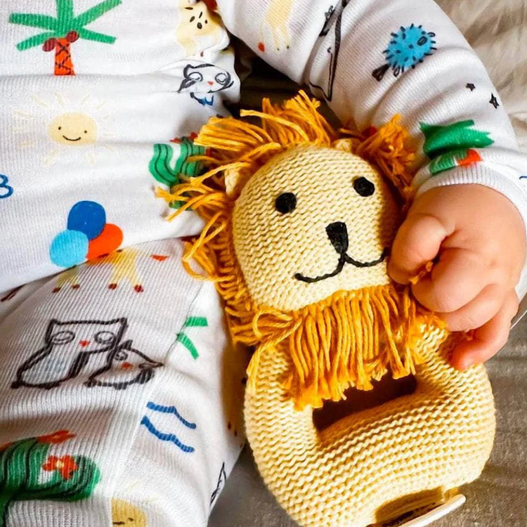 Estella nyc Roary the Lion Rattle