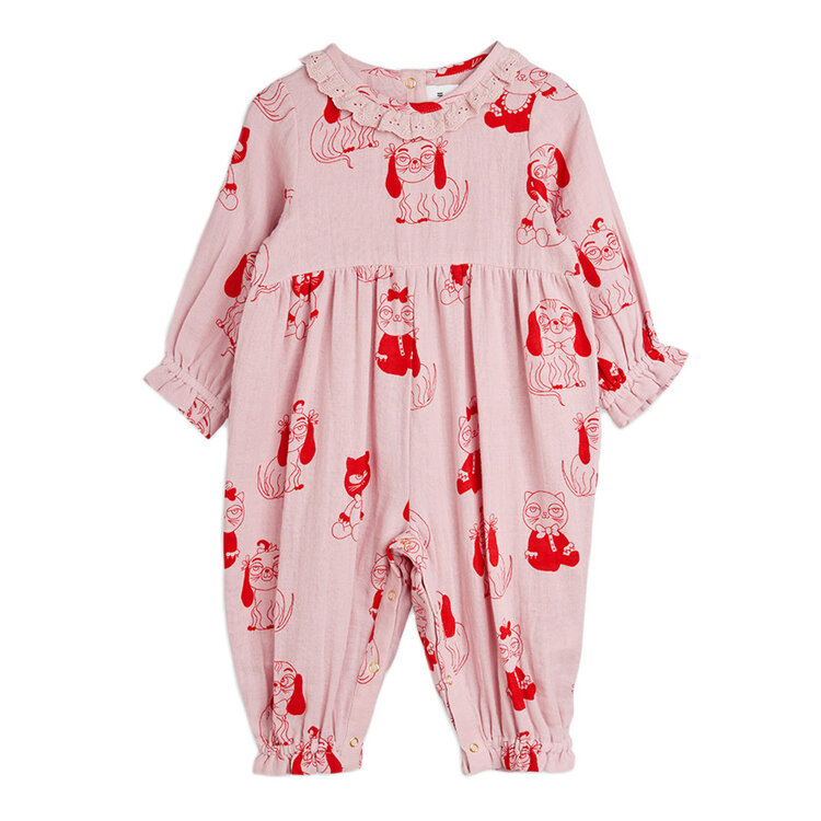 Mini Rodini Minibabies Woven Jumpsuit