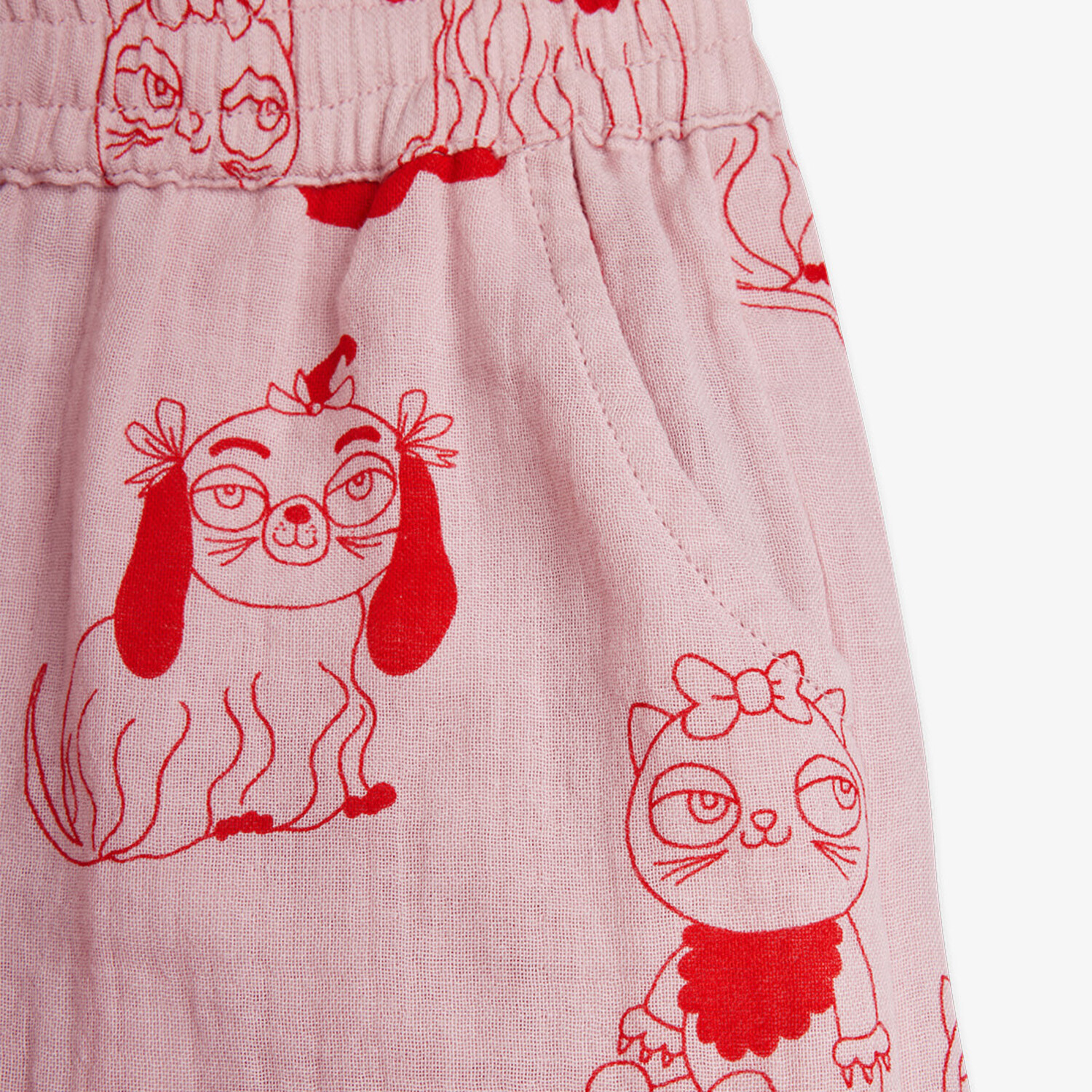 Minibabies Woven Shorts AOP - Lucky Wang nyc
