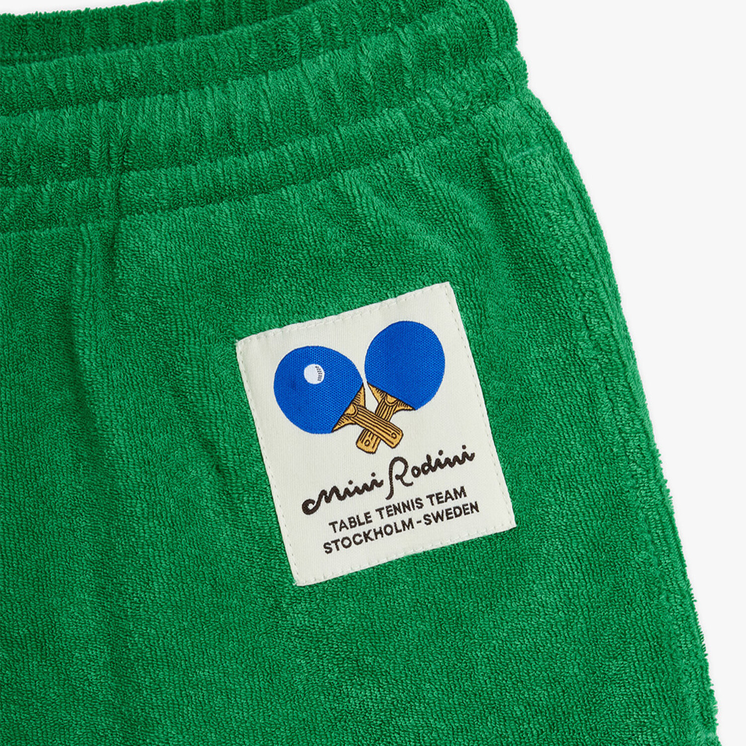 Table Tennis Patch Terry Shorts - Lucky Wang nyc
