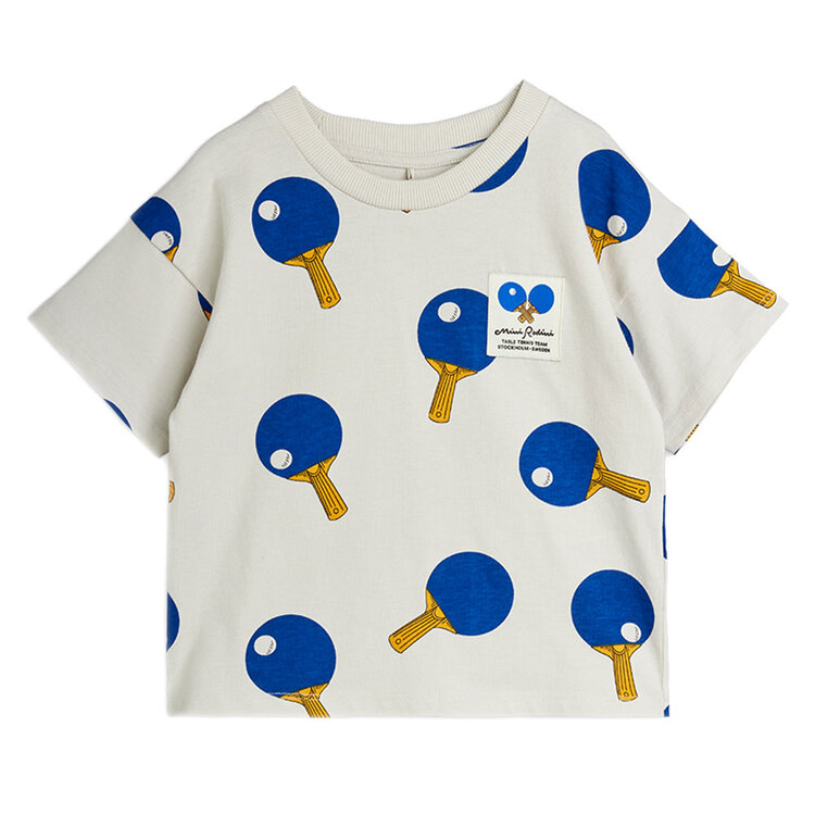 Mini Rodini Table Tennis S/S Tee AOP