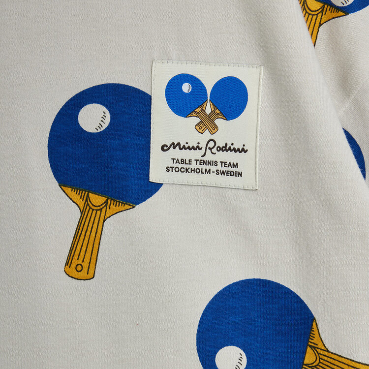 Mini Rodini Table Tennis S/S Tee AOP
