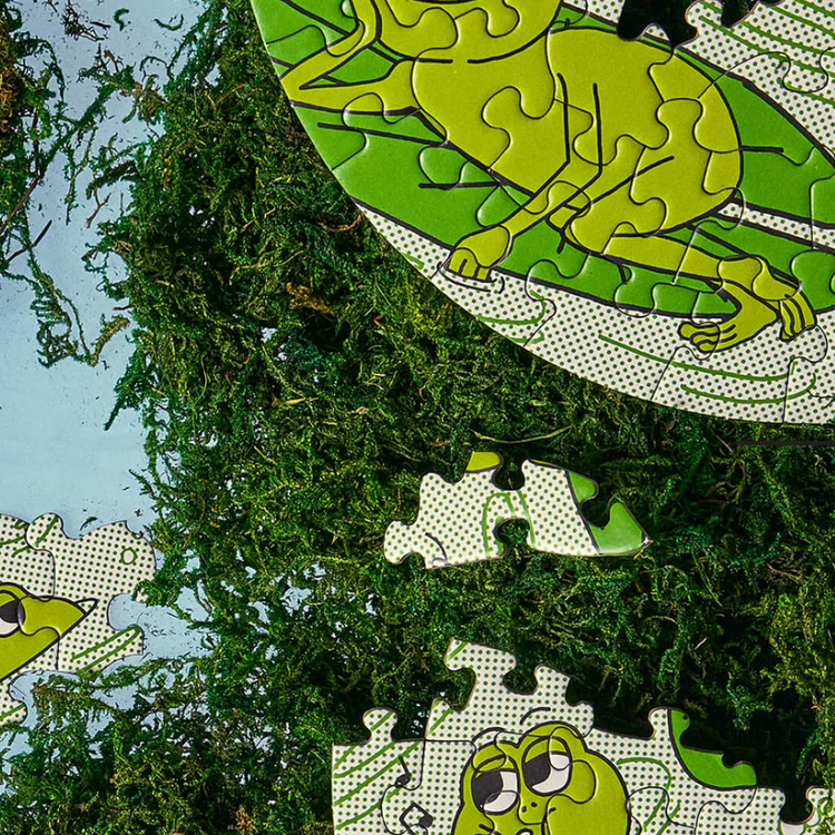 Le Puzz Peace Frogs Petite Le Puzz Puzzle