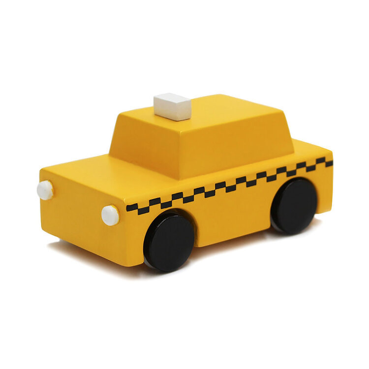 Baby Gift Set: NEW YORK Tile Tee 6m, NY Taxi Wind Up Car, Big Apple Rattle