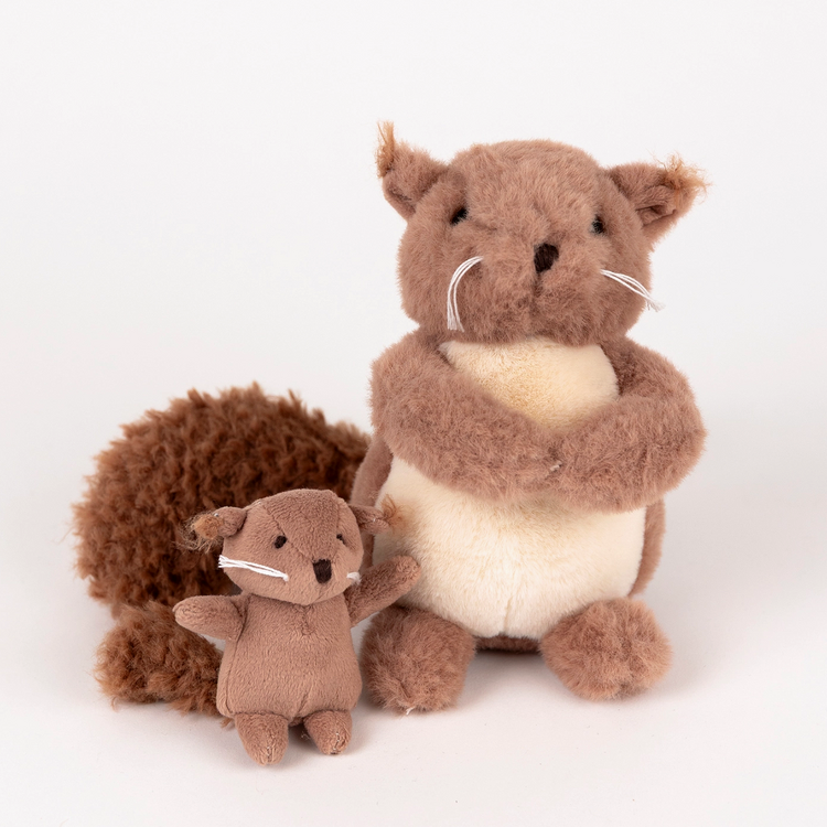 Squirrel With Baby