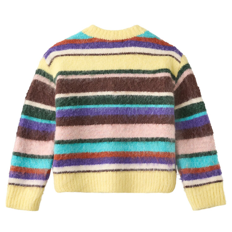 Molo Gemstone Stripe Brutus Cardigan