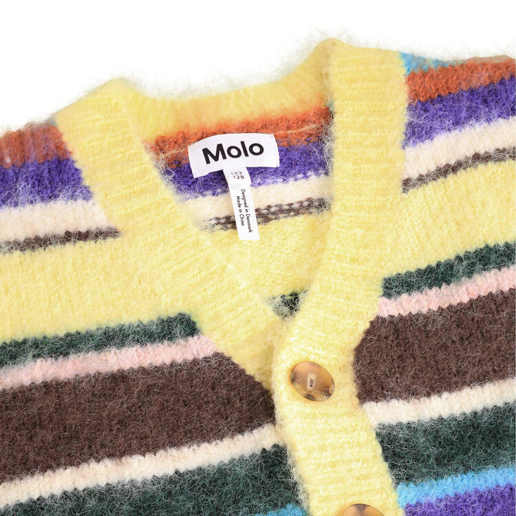 Molo Gemstone Stripe Brutus Cardigan