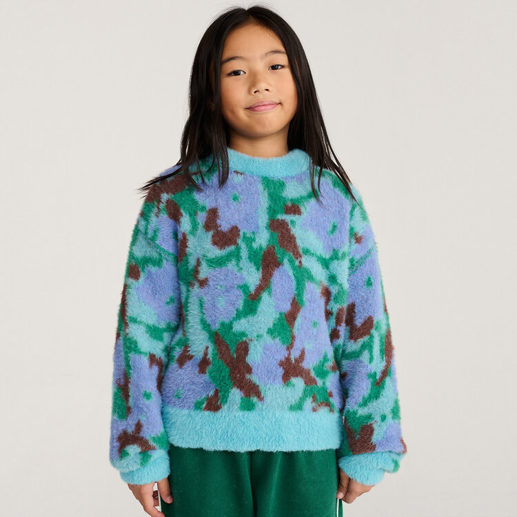 Bobo Choses Watercolor Jacquard Sweater AOP