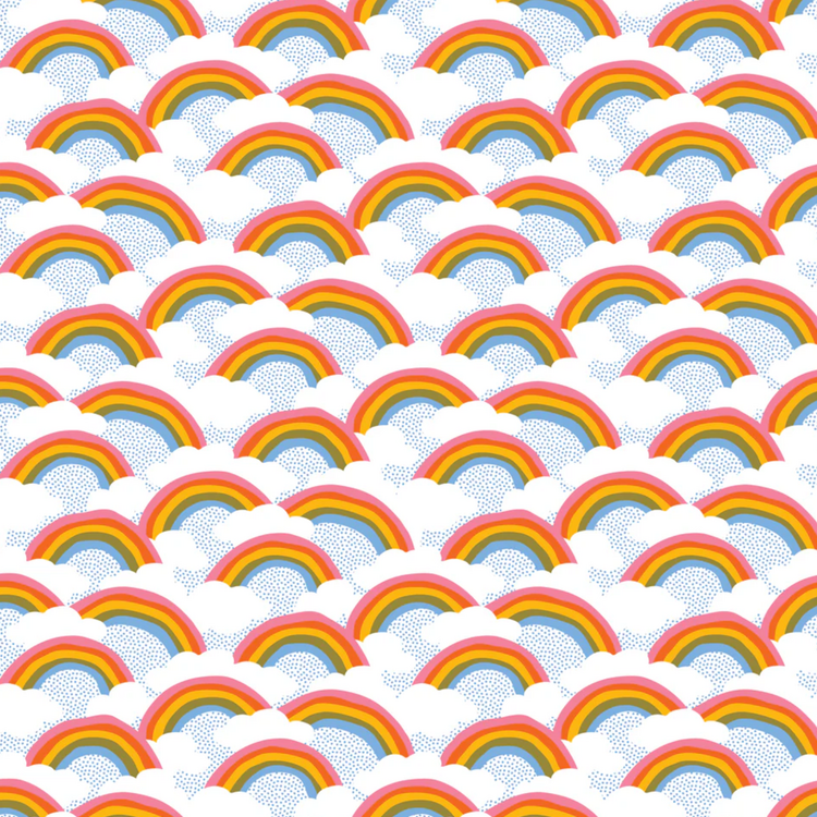 Winter Water Factory Rainbows Knotted Baby Hat