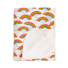 Winter Water Factory Rainbows French Terry Blanket