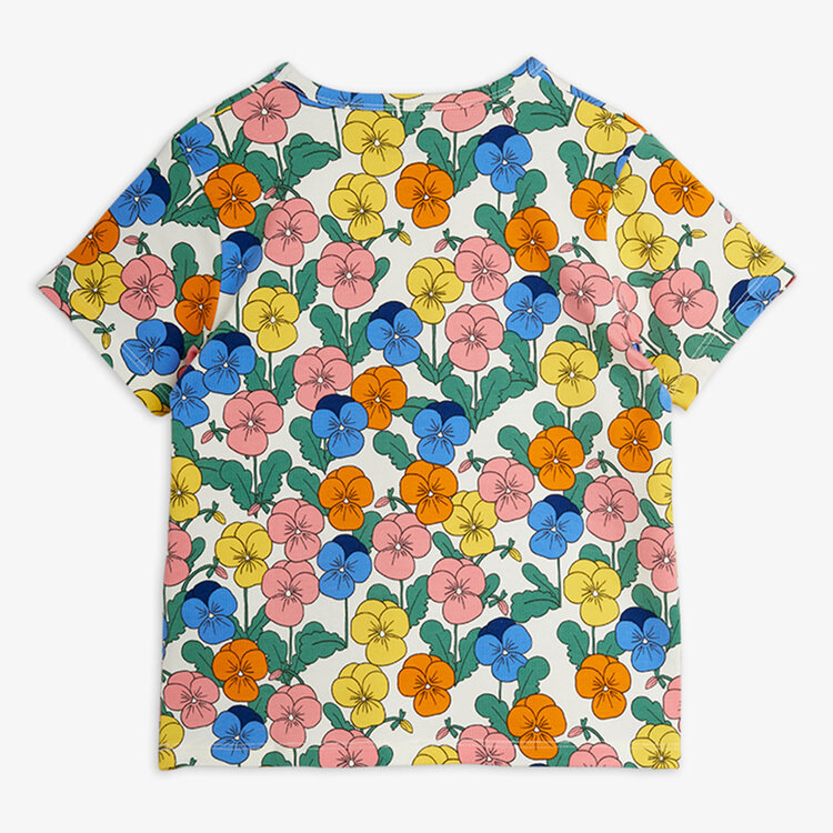 Mini Rodini Violas Multi S/S Tee AOP