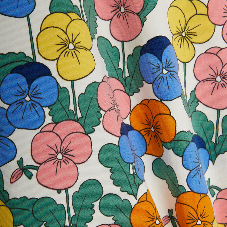 Mini Rodini Violas Multi S/S Tee AOP