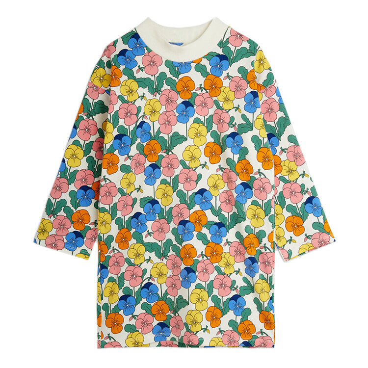 Mini Rodini Violas Multi L/S Dress AOP