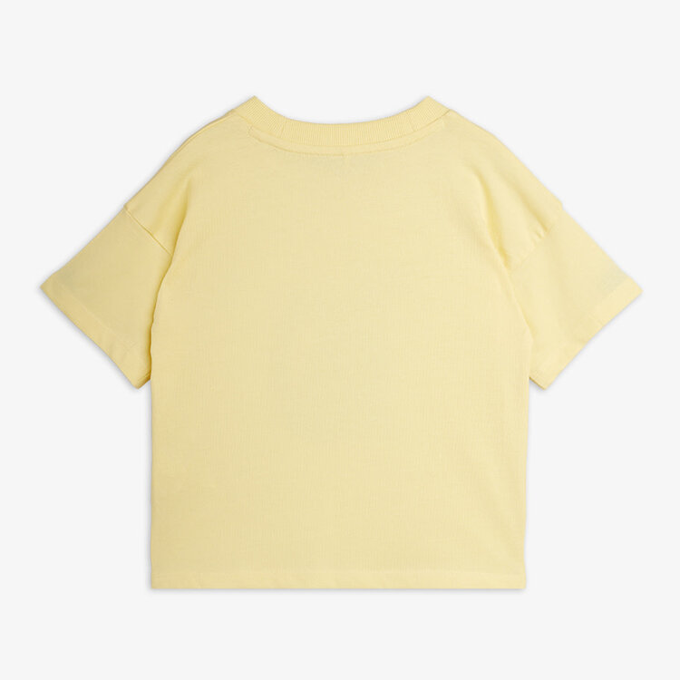 Mini Rodini Skunk S/S Yellow Tee