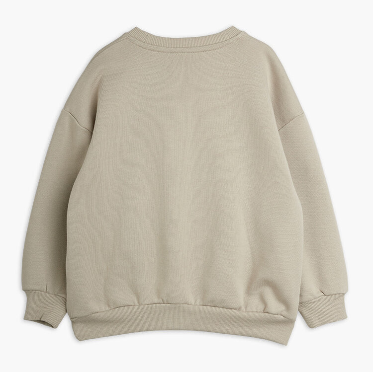 Mini Rodini Skunk Chenille Grey Sweatshirt