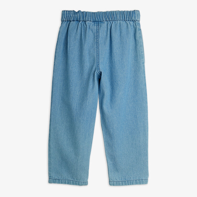 Mini Rodini Skunk Blue Denim Trousers