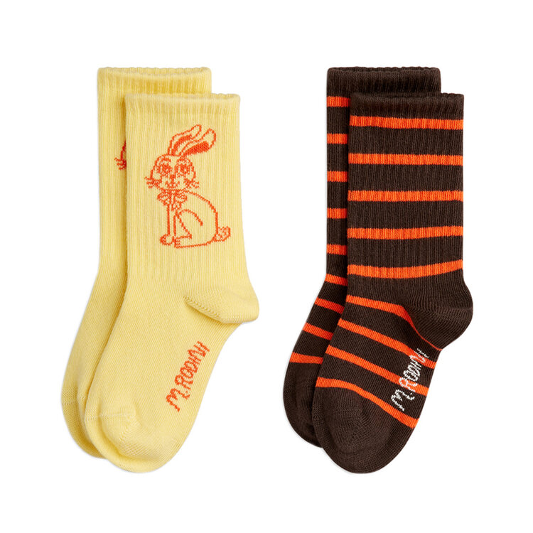 Mini Rodini Rabbit 2/pk Socks