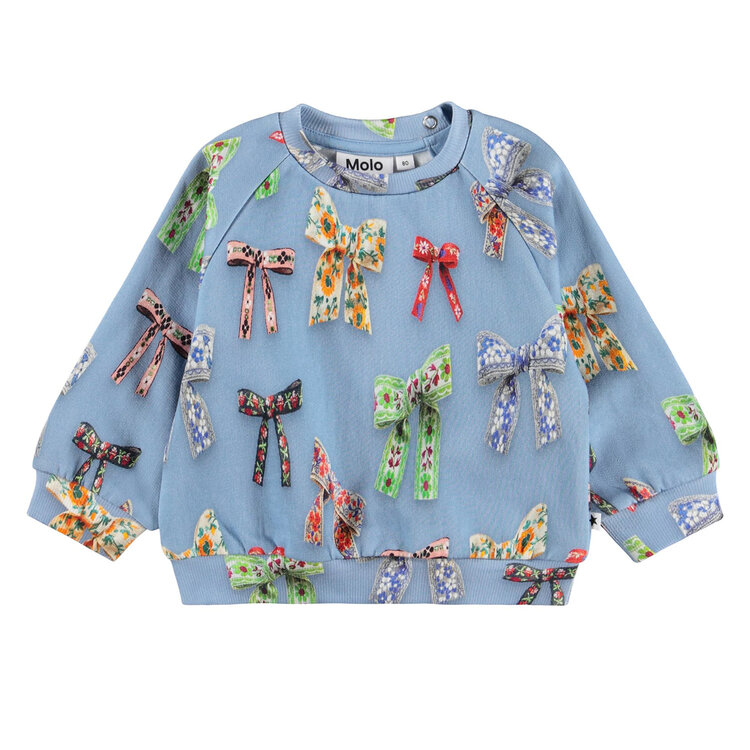 Molo Mini Bows Infant Sweatshirt
