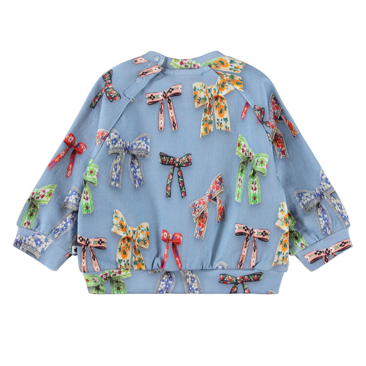 Molo Mini Bows Infant Sweatshirt