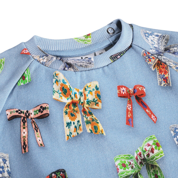 Molo Mini Bows Infant Sweatshirt