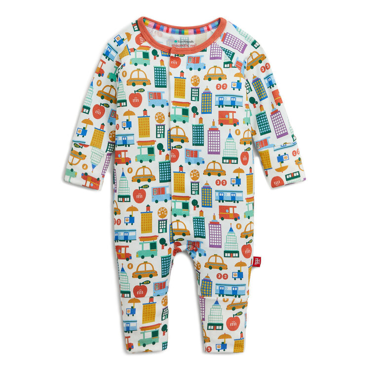 Baby Gift Set: Know your NYCs Romper 6m, Pigeon Rattle, Mr. Boddington's NYC ABCs