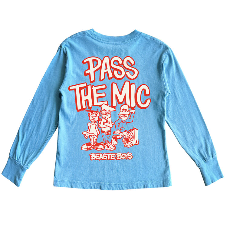 Rowdy Sprout Beastie Boys Pass the Mike L/S Tee