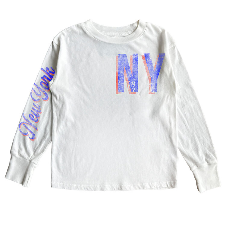 Rowdy Sprout NY Team Tee White