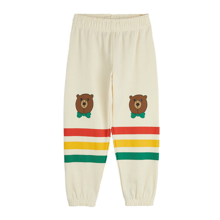 Mini Rodini Bear Stripe Sweatpants