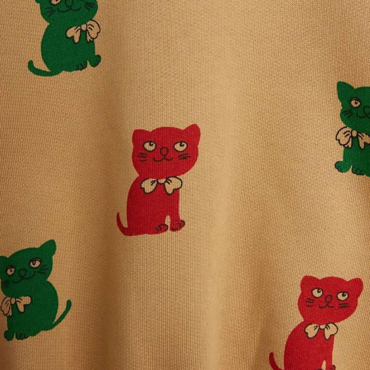 Mini Rodini Kittens Stripes Sweatshirt AOP