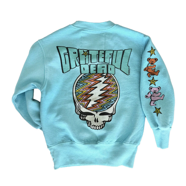 Rowdy Sprout Grateful Dead Cosmic Stealie Sweatshirt Infant