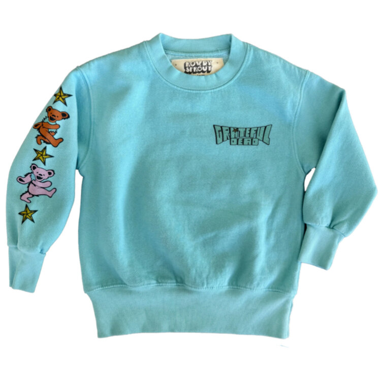 Rowdy Sprout Grateful Dead Cosmic Stealie Sweatshirt