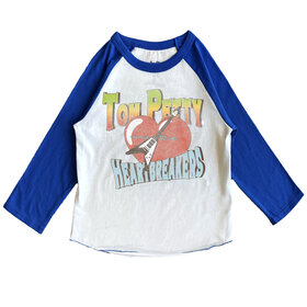 Rowdy Sprout Tom Petty Vintage Logo Raglan