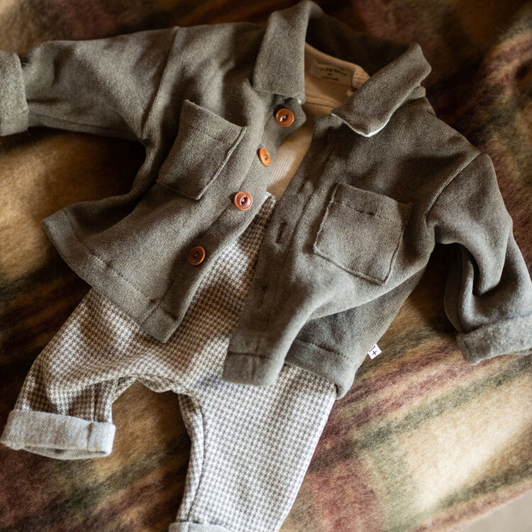 1+ in the family 1+ Trento Overshirt Taupe