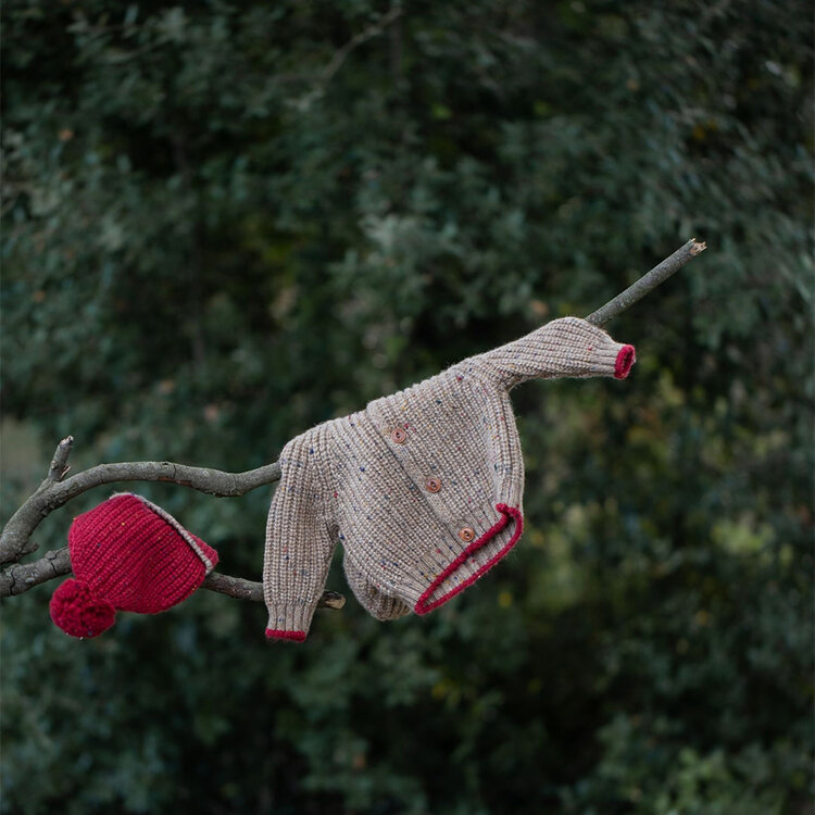 1+ in the family 1+ Kelowna Hooded Cardigan Hemp