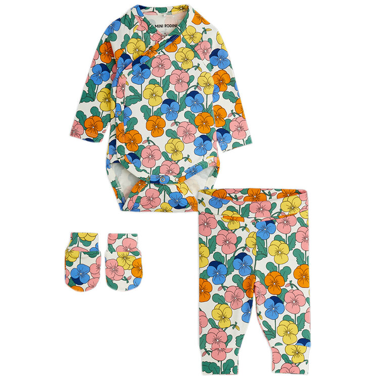 Mini Rodini Violas Newborn Baby Set