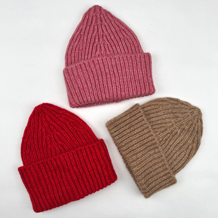 Pequeño Tocón Oriente Camel Baby Knit Hat