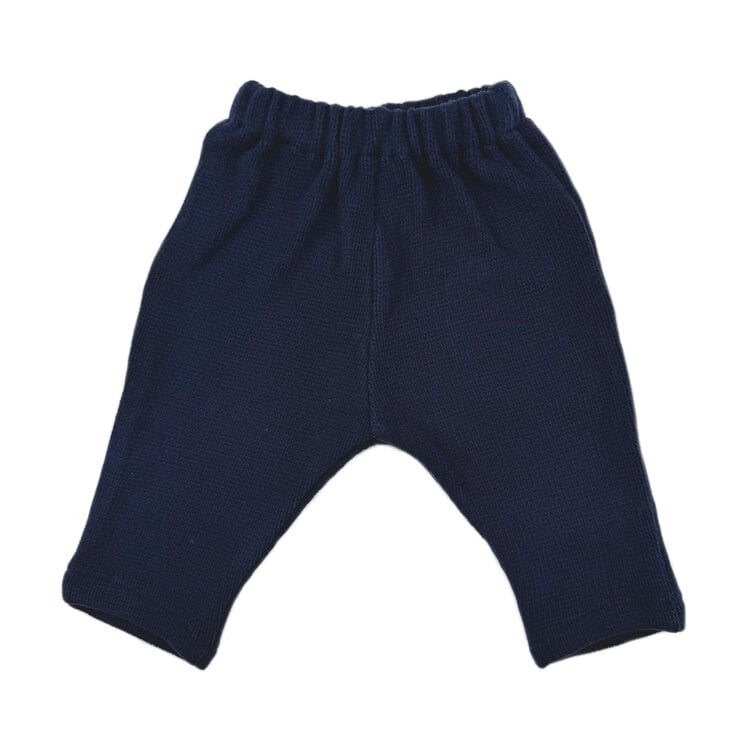 Pequeño Tocón Tender Navy Pants Cotton Blend