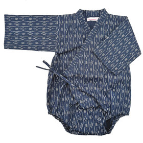 Lucky Wang Kimono One Piece Arrows Navy