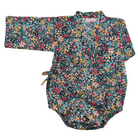 Lucky Wang Kimono One Piece Autumn Cottager Floral