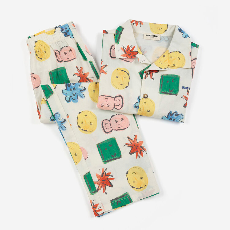 Bobo Choses Monster Gang Loungewear Set & Book